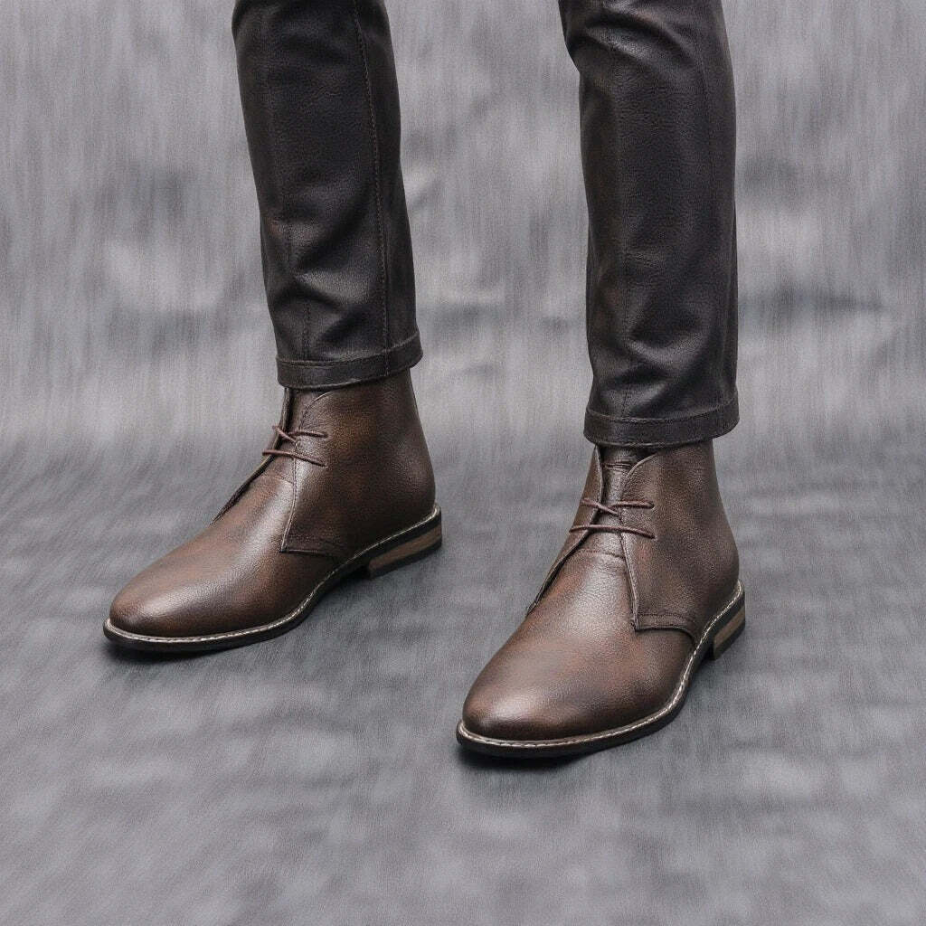 Botines Essenzia™ en Cuero Genuino Premium