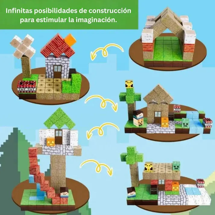 MundoCraft Blocks™ – Arma tu universo pixelado