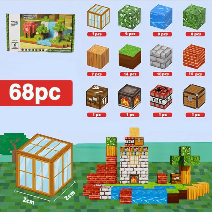 MundoCraft Blocks™ – Arma tu universo pixelado