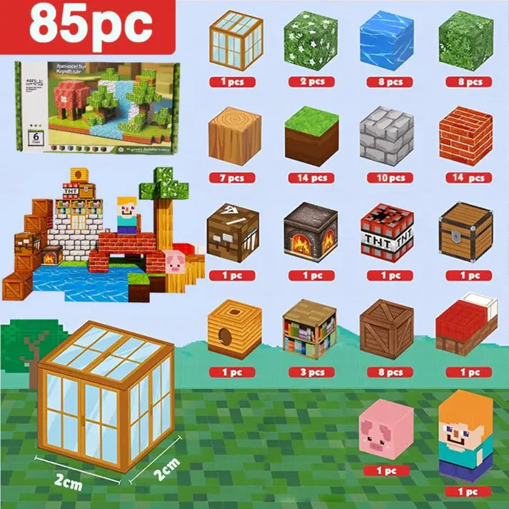 MundoCraft Blocks™ – Arma tu universo pixelado