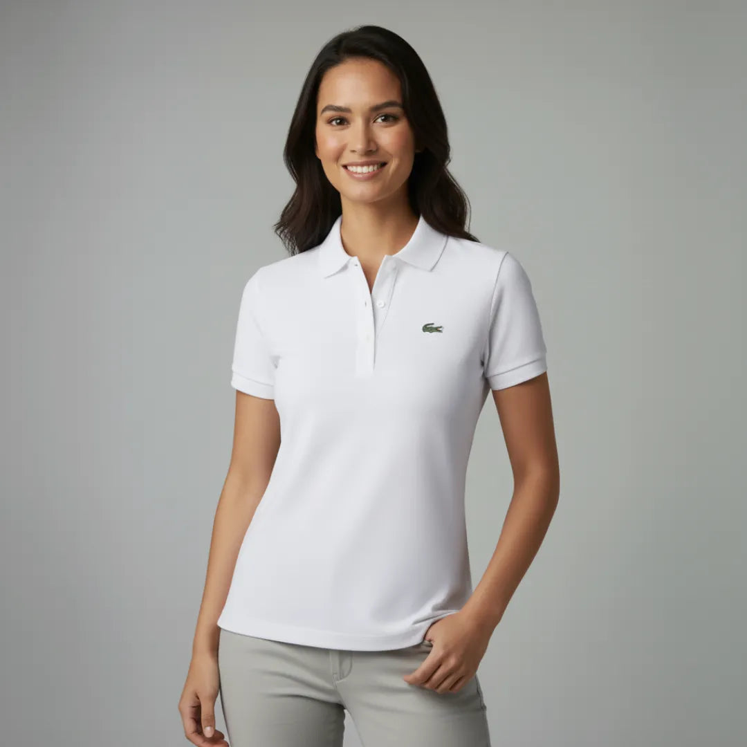 Pack x5 Polos Lacoste Femeninas en Algodón Piqué Premium™