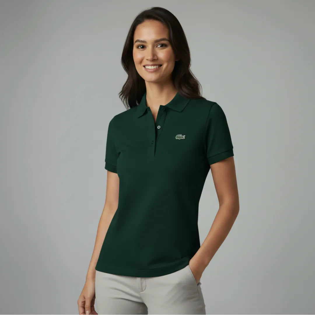 Pack x5 Polos Lacoste Femeninas en Algodón Piqué Premium™