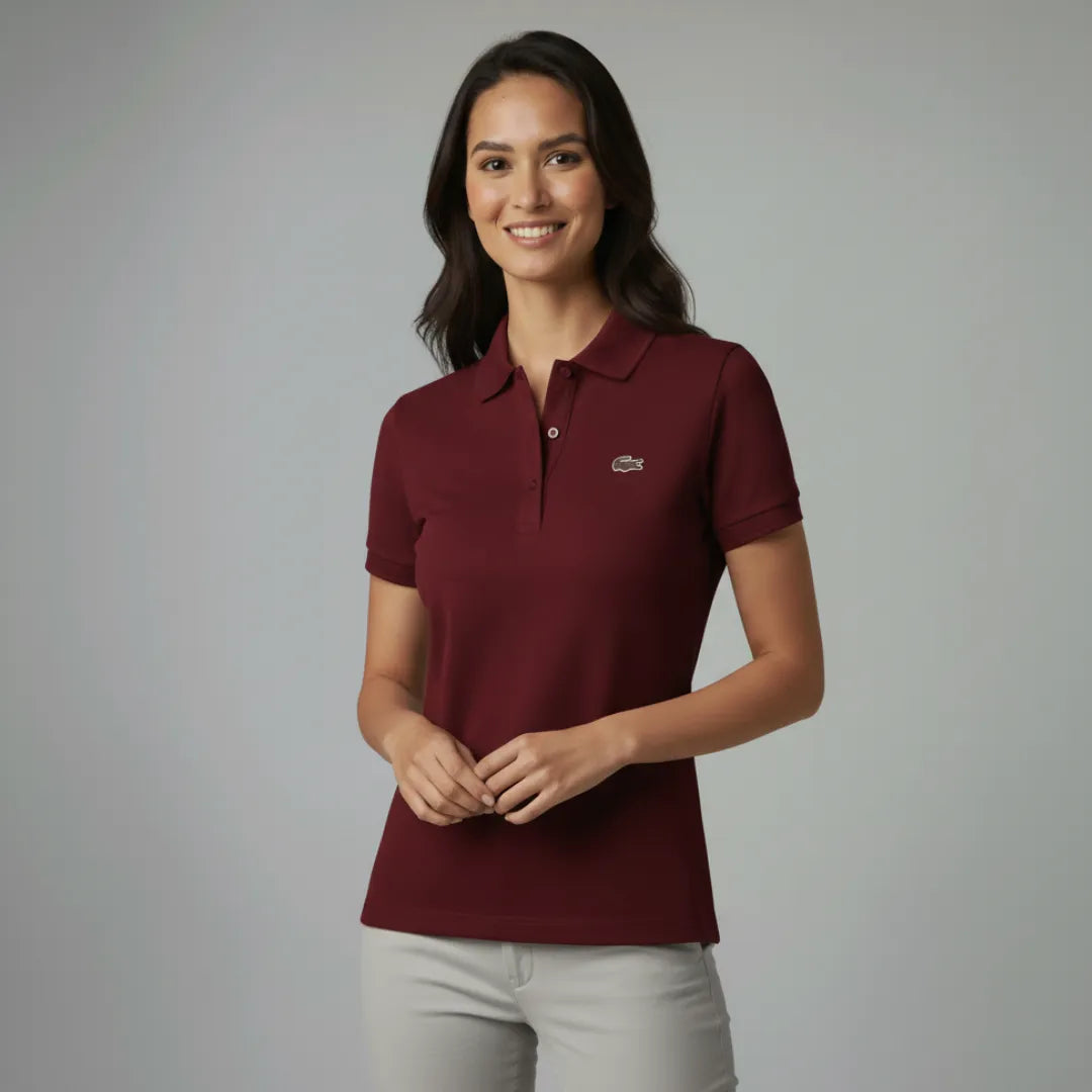 Pack x5 Polos Lacoste Femeninas en Algodón Piqué Premium™