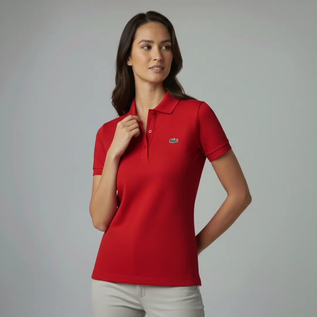 Pack x5 Polos Lacoste Femeninas en Algodón Piqué Premium™