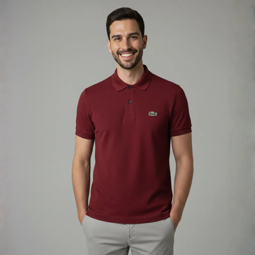 Pack x5 Polos Lacoste en Algodón Piqué Premium™