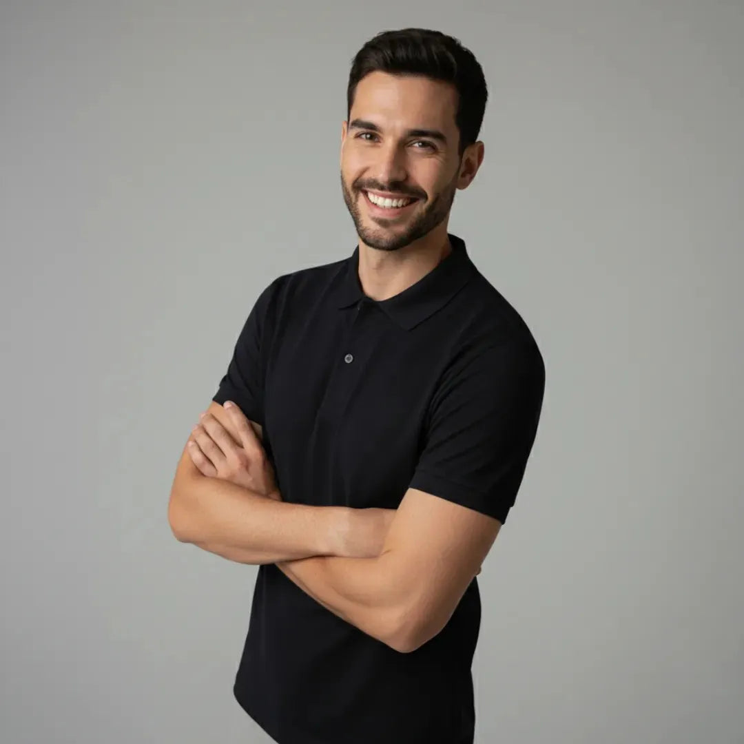 Pack x5 Polos Essenzia en Algodón Piqué Premium™