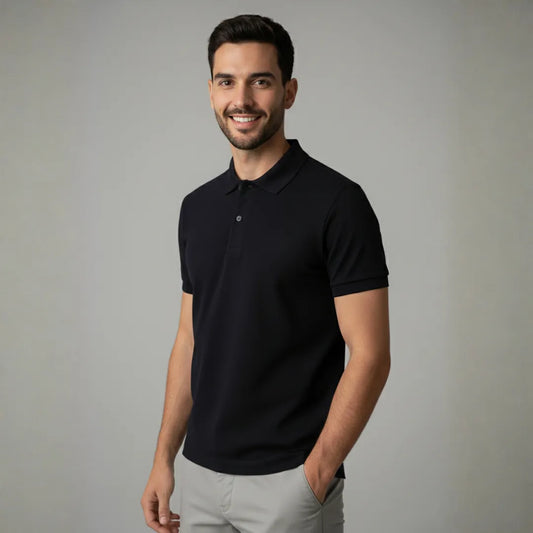 Pack x5 Polos Essenzia en Algodón Piqué Premium™
