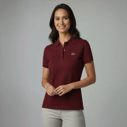 Pack x5 Polos Lacoste Femeninas en Algodón Piqué Premium™