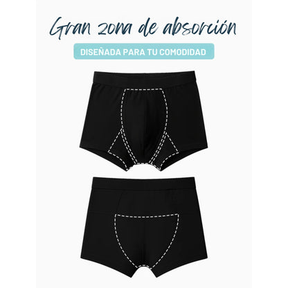 BOXERS ULTRA-ABSORBENTES PARA INCONTINENCIA