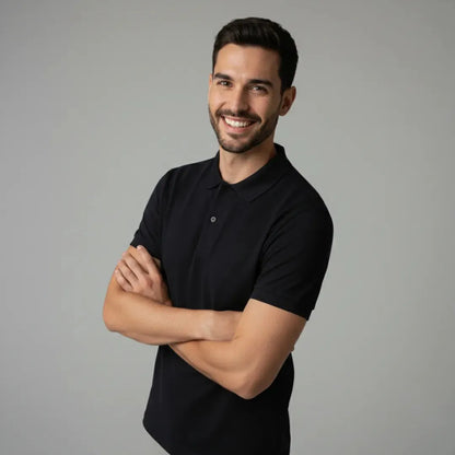 Pack x5 Polos Essenzia en Algodón Piqué Premium™